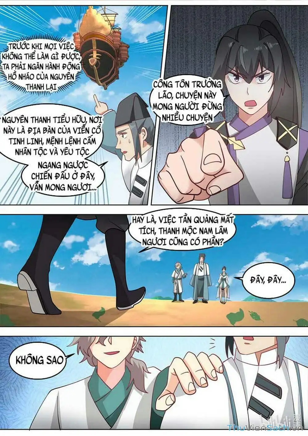 Truyện Tranh Tu La Võ Thần trang 5