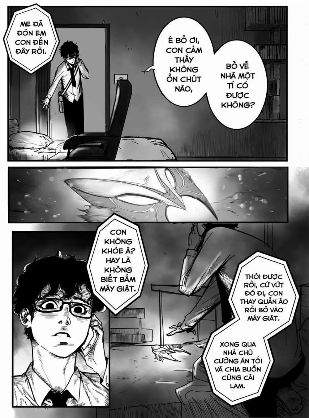 Truyện Tranh Tứ Phủ Xét Giả trang 5