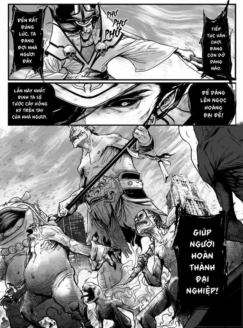 Truyện Tranh Tứ Phủ Xét Giả trang 5