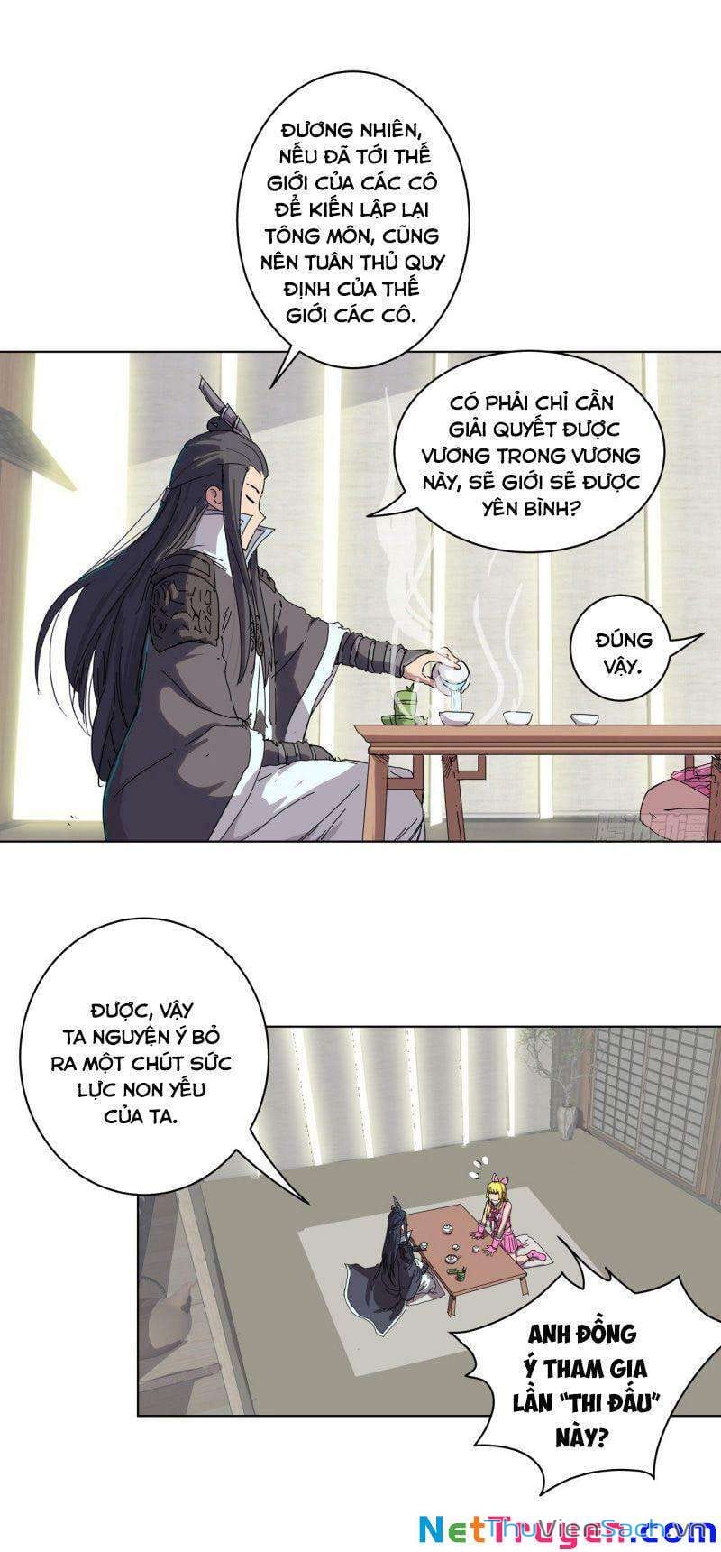 Truyện Tranh Tu Tiên Giả Đại Chiến Siêu Năng Lực trang 3