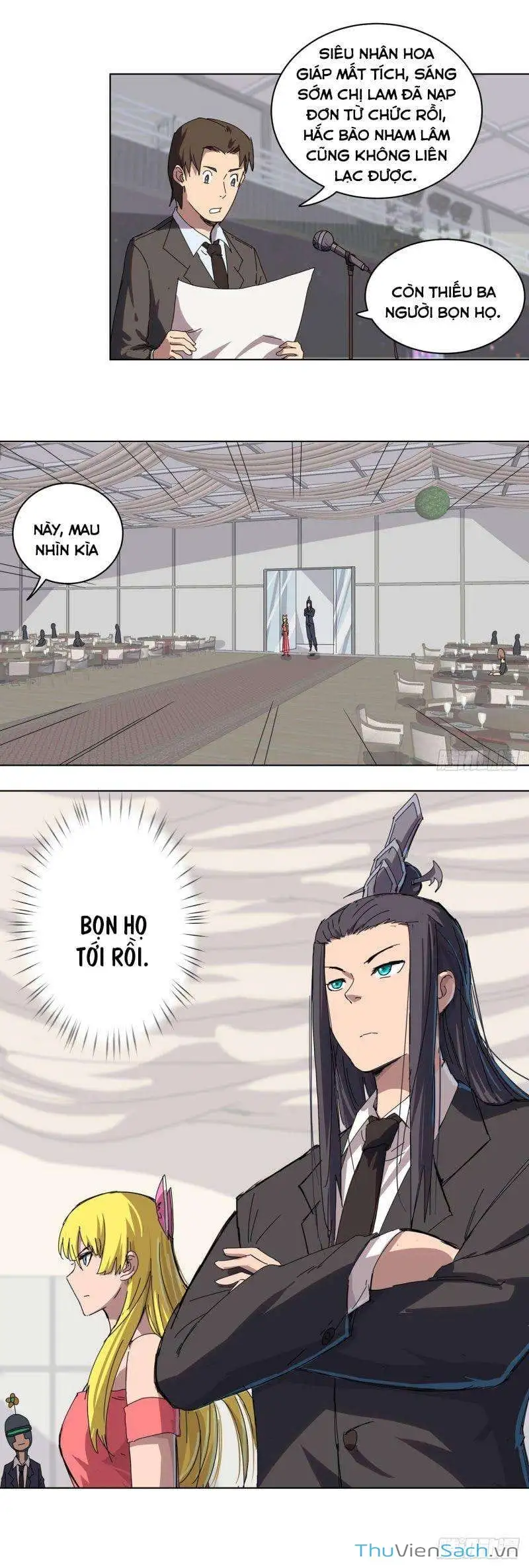 Truyện Tranh Tu Tiên Giả Đại Chiến Siêu Năng Lực trang 3