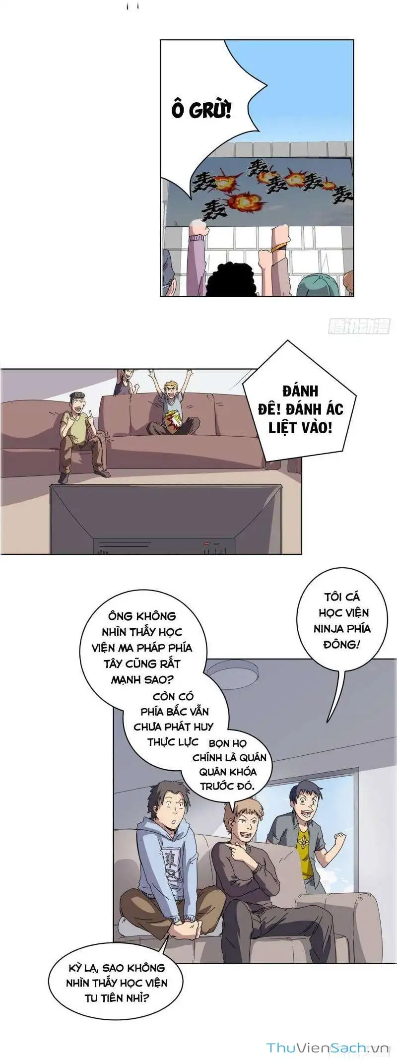 Truyện Tranh Tu Tiên Giả Đại Chiến Siêu Năng Lực trang 3