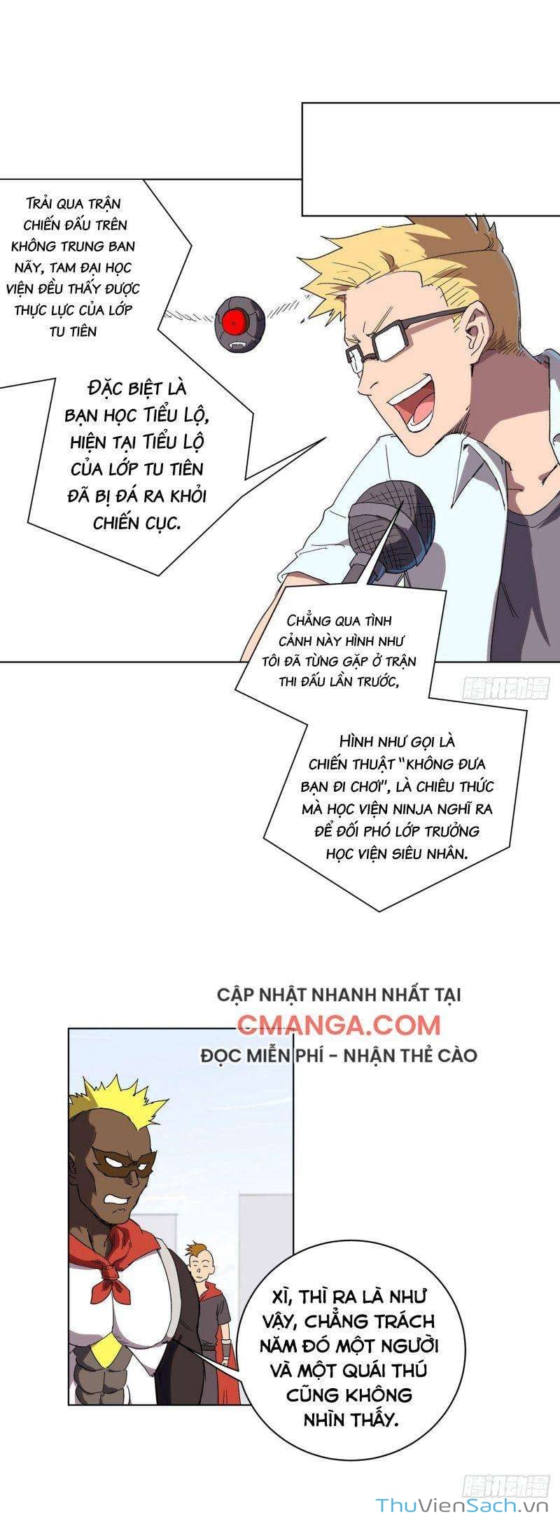 Truyện Tranh Tu Tiên Giả Đại Chiến Siêu Năng Lực trang 3