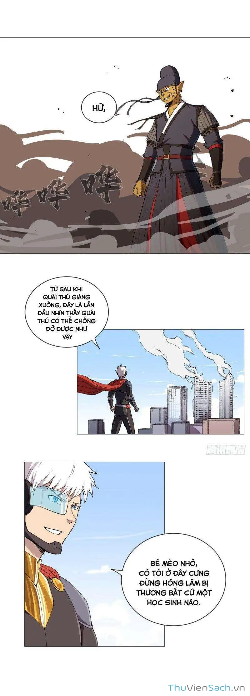 Truyện Tranh Tu Tiên Giả Đại Chiến Siêu Năng Lực trang 3