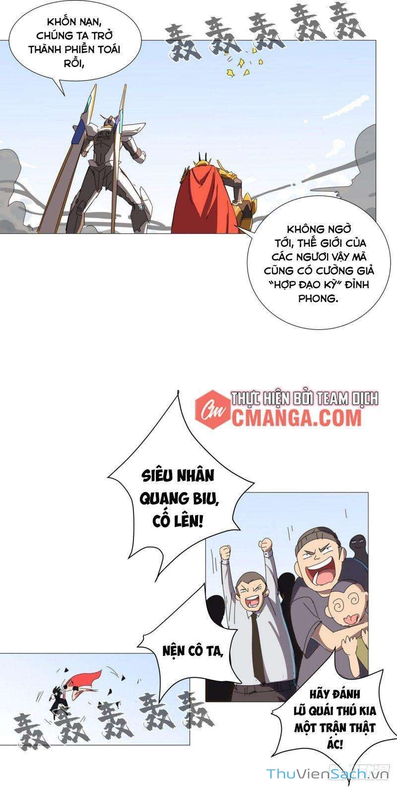 Truyện Tranh Tu Tiên Giả Đại Chiến Siêu Năng Lực trang 3