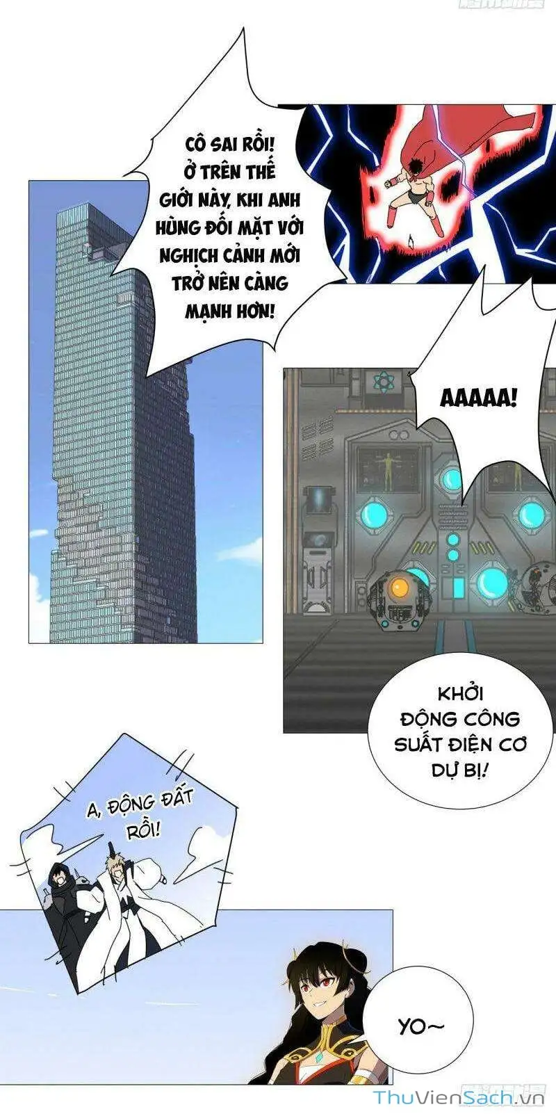 Truyện Tranh Tu Tiên Giả Đại Chiến Siêu Năng Lực trang 3