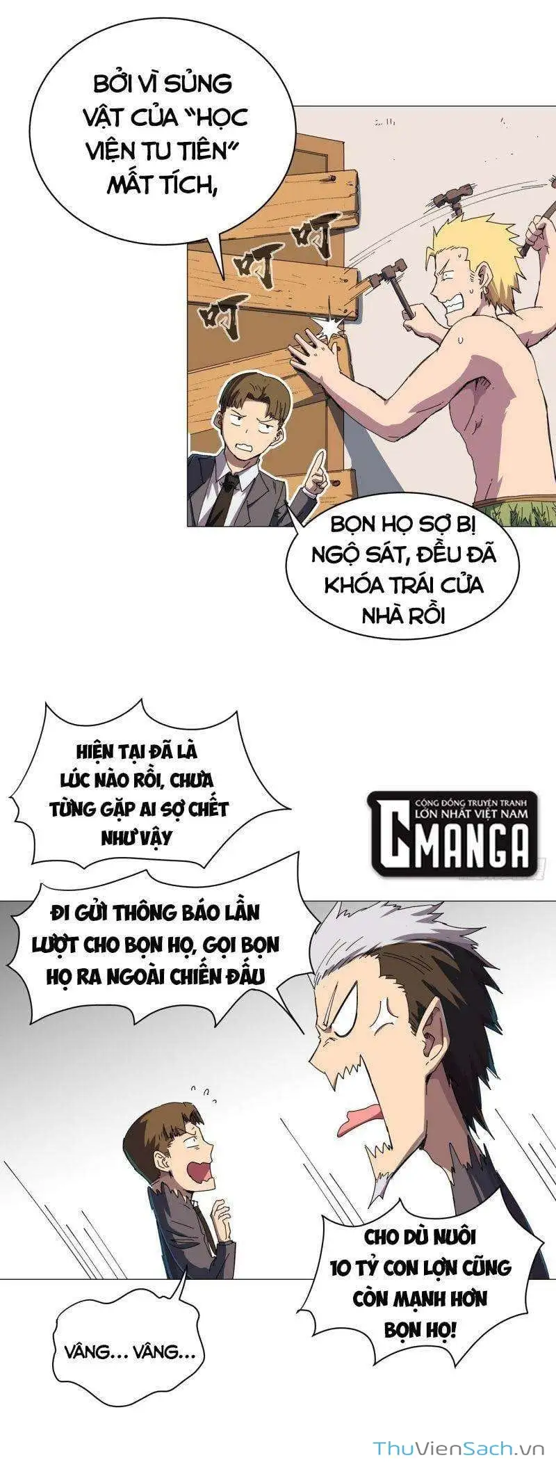 Truyện Tranh Tu Tiên Giả Đại Chiến Siêu Năng Lực trang 3