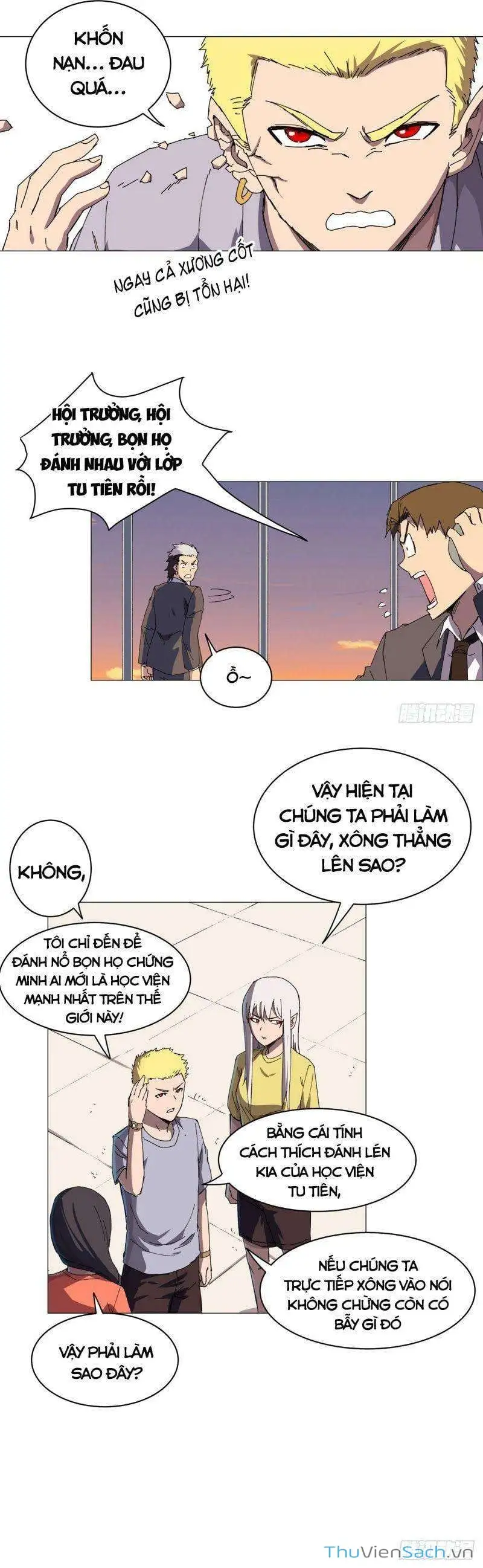 Truyện Tranh Tu Tiên Giả Đại Chiến Siêu Năng Lực trang 3