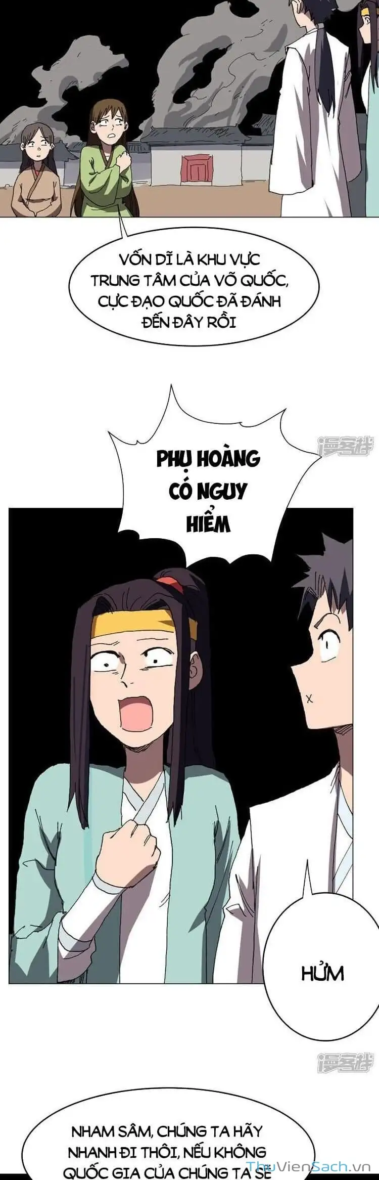 Truyện Tranh Tu Tiên Giả Đại Chiến Siêu Năng Lực trang 3