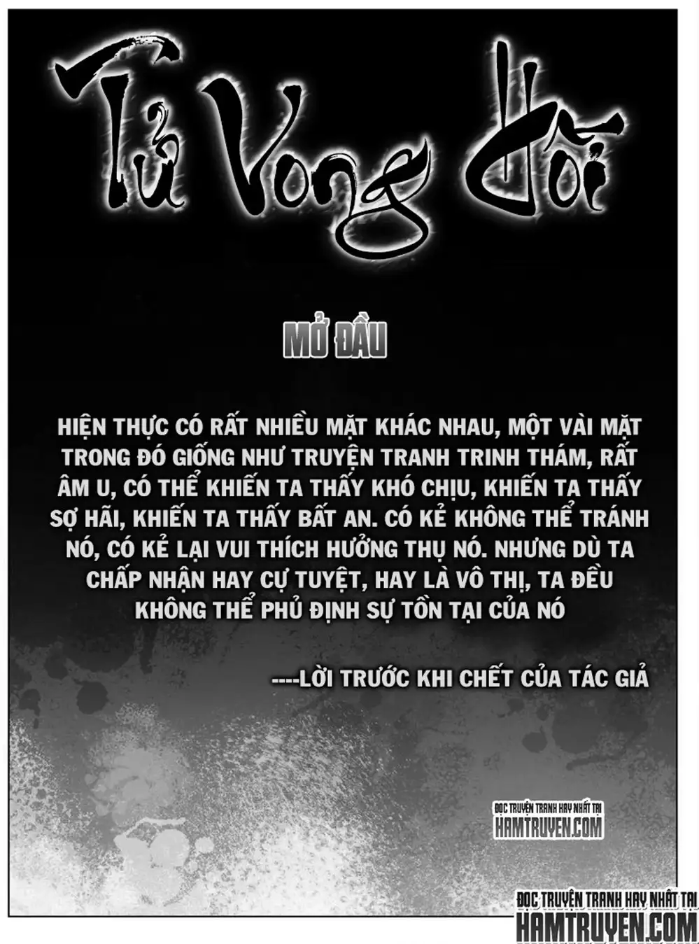 Truyện Tranh Tử Vong Hồi trang 5