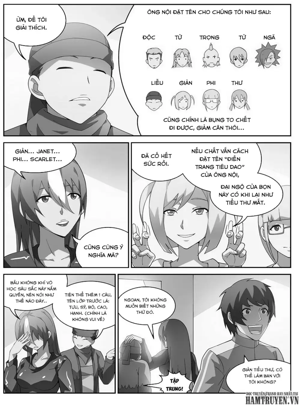 Truyện Tranh Tử Vong Hồi trang 5