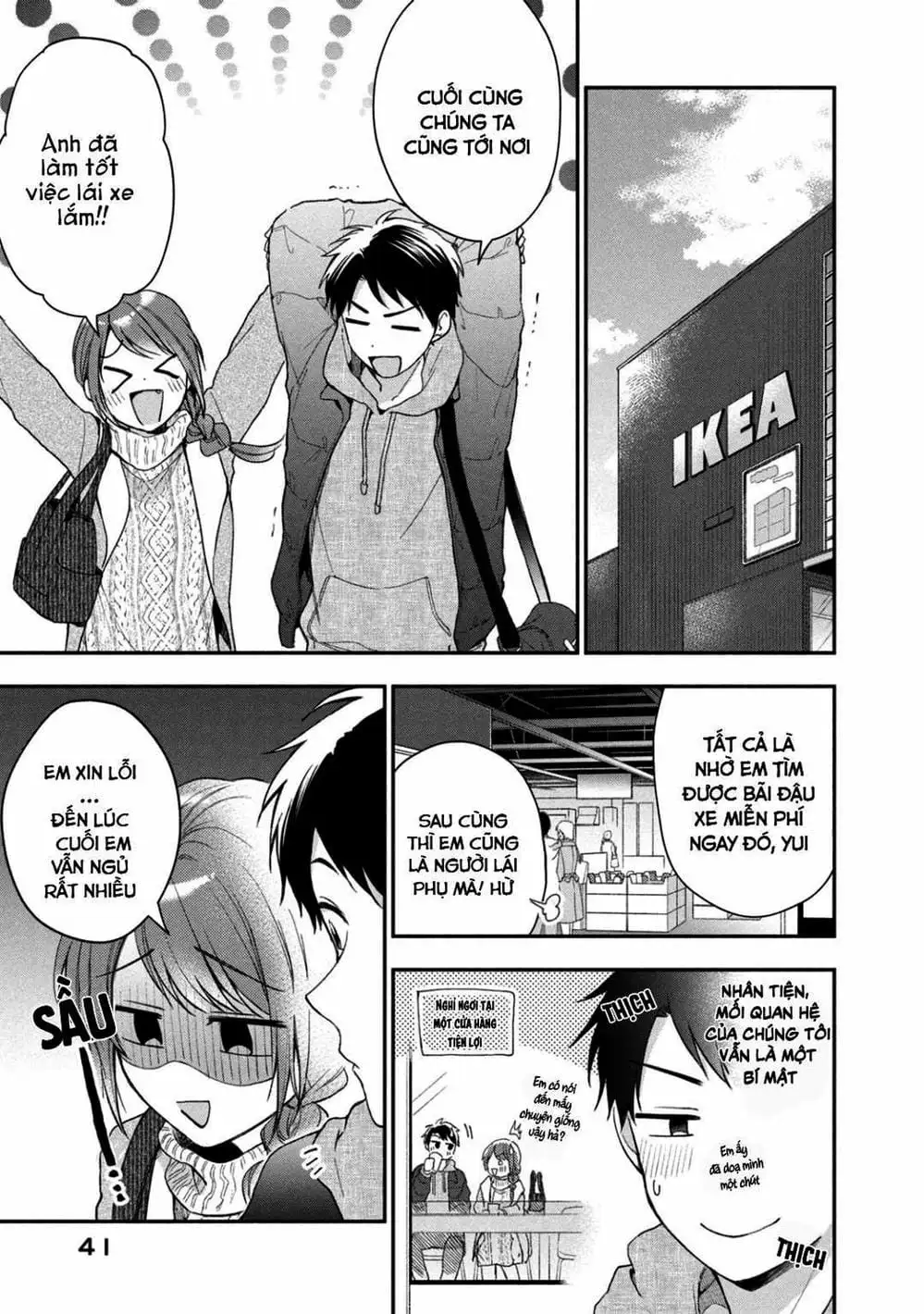 Truyện Tranh Tụi Mình Có Thể Giữ Bí Mật Được Không - Can You Keep A Secret? trang 4