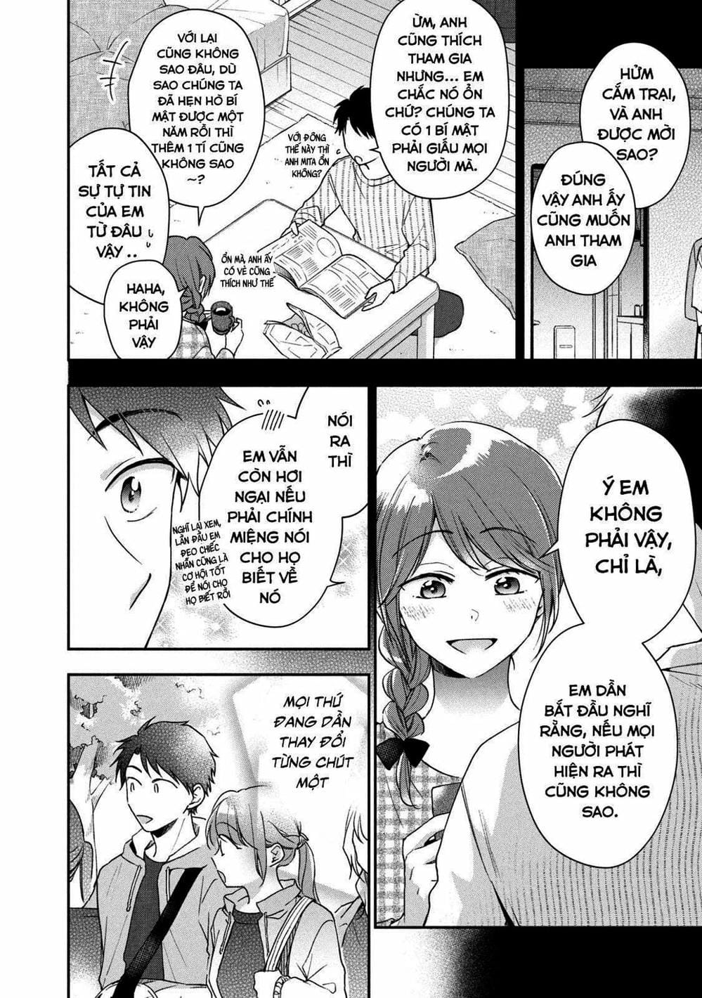Truyện Tranh Tụi Mình Có Thể Giữ Bí Mật Được Không - Can You Keep A Secret? trang 4