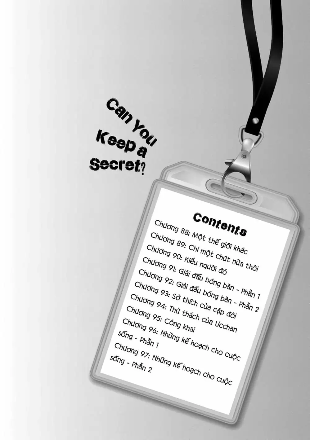 Truyện Tranh Tụi Mình Có Thể Giữ Bí Mật Được Không - Can You Keep A Secret? trang 4