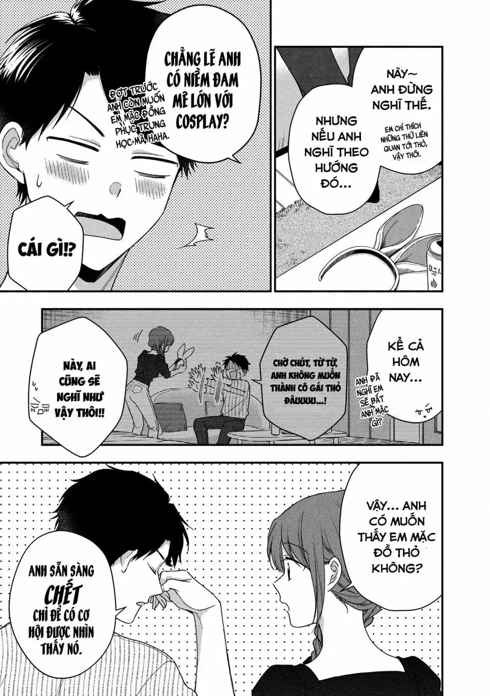 Truyện Tranh Tụi Mình Có Thể Giữ Bí Mật Được Không - Can You Keep A Secret? trang 4