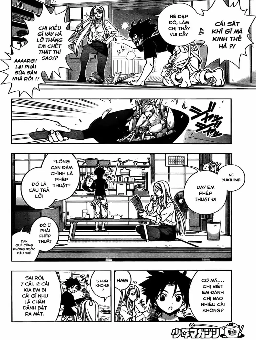 Truyện Tranh Lựa Chọn Phân Kỳ - Uq Holder! trang 9