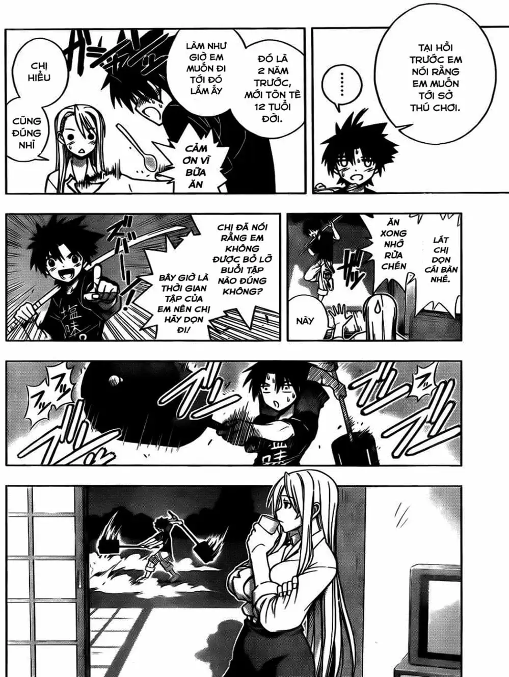 Truyện Tranh Lựa Chọn Phân Kỳ - Uq Holder! trang 9