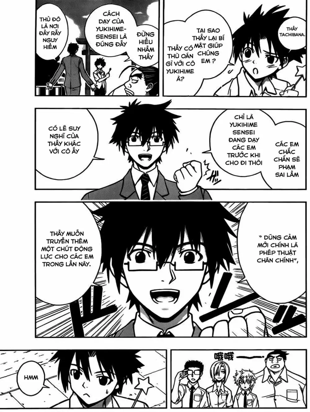 Truyện Tranh Lựa Chọn Phân Kỳ - Uq Holder! trang 9