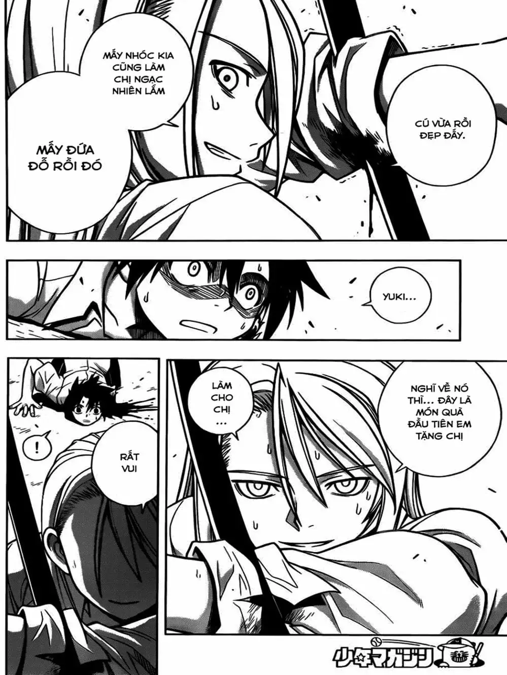Truyện Tranh Lựa Chọn Phân Kỳ - Uq Holder! trang 9