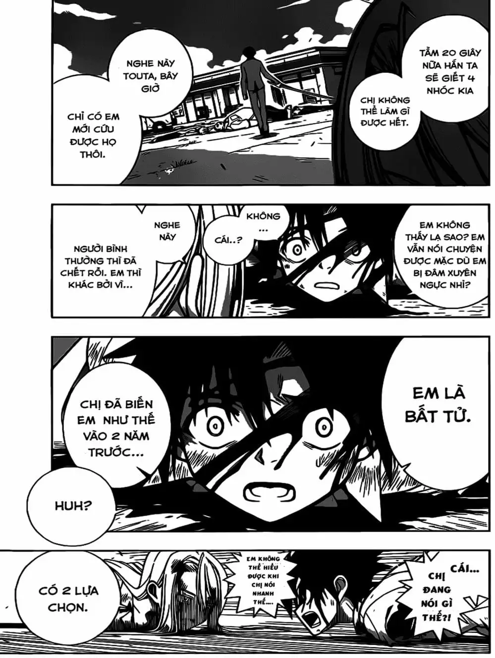 Truyện Tranh Lựa Chọn Phân Kỳ - Uq Holder! trang 9