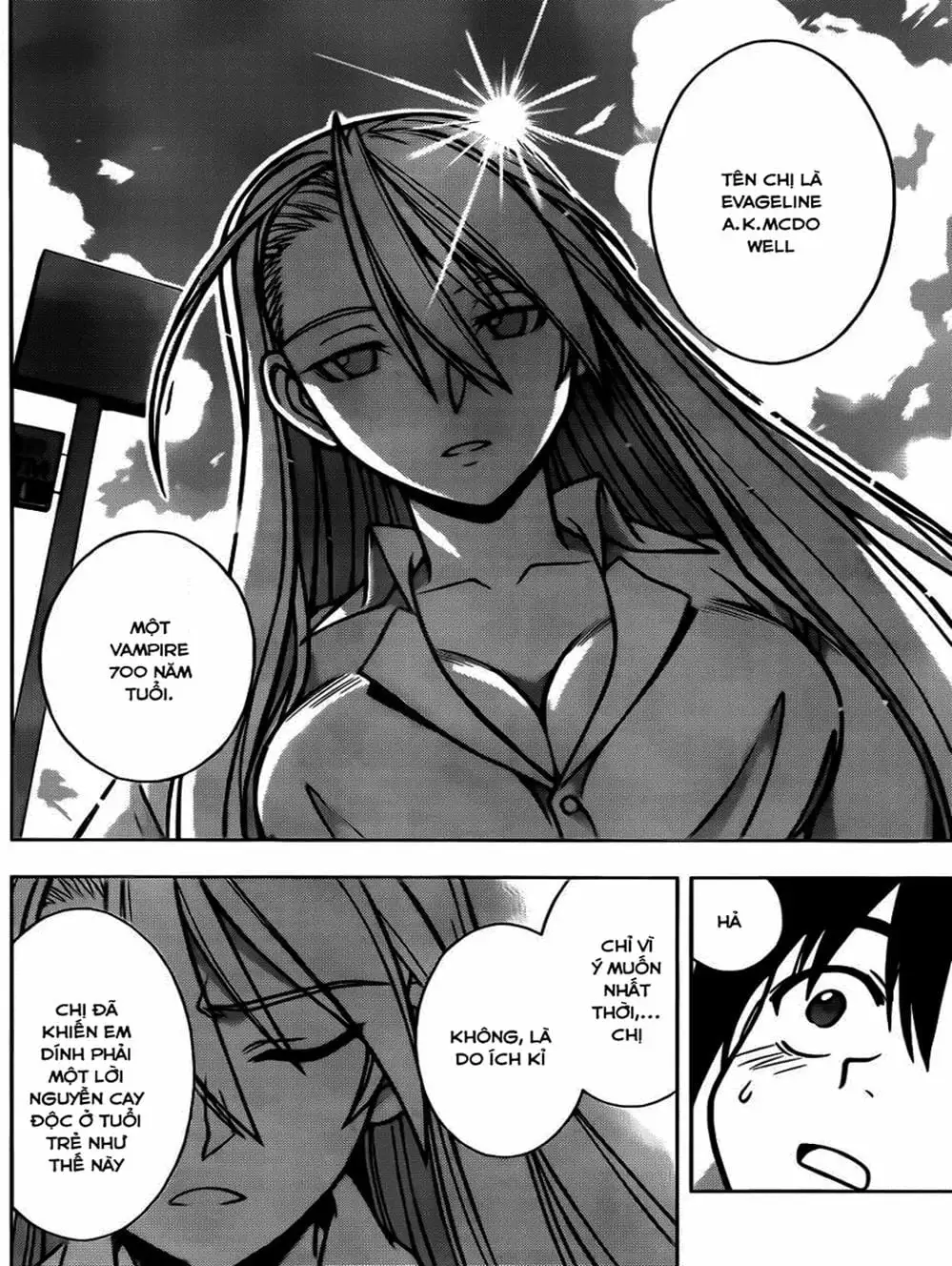 Truyện Tranh Lựa Chọn Phân Kỳ - Uq Holder! trang 9