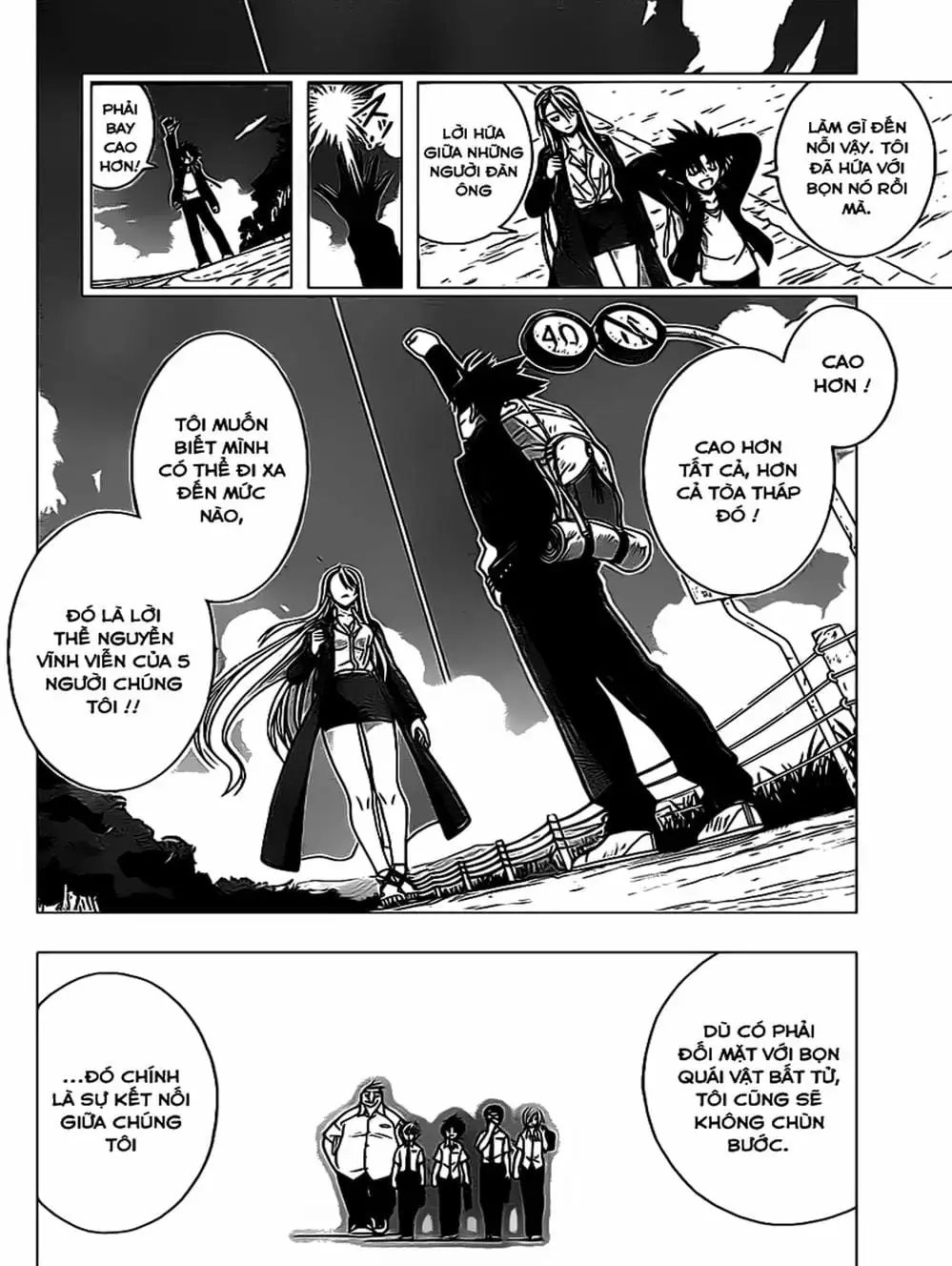 Truyện Tranh Lựa Chọn Phân Kỳ - Uq Holder! trang 9