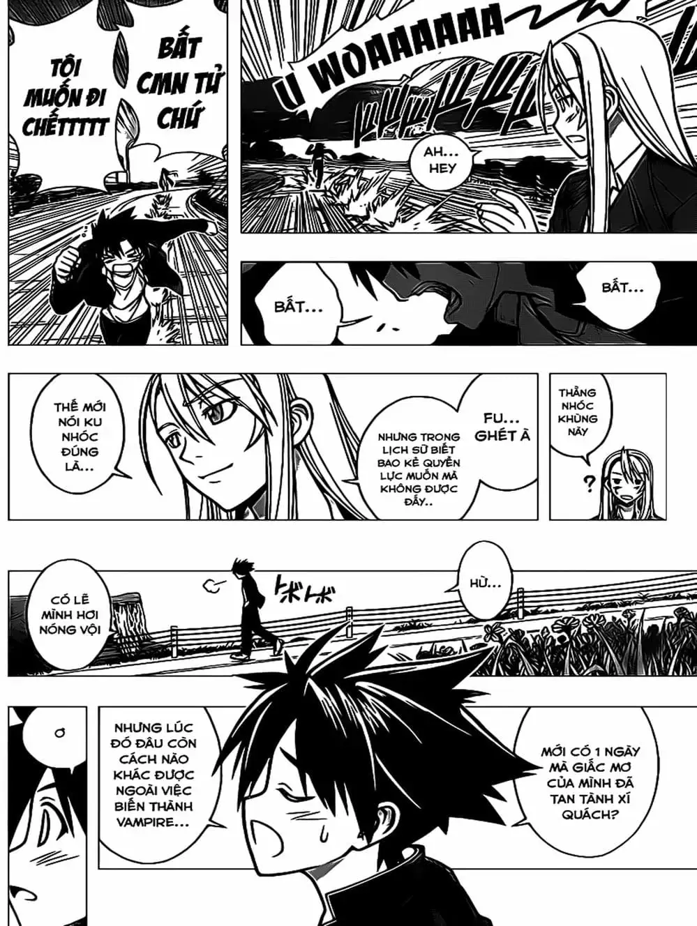 Truyện Tranh Lựa Chọn Phân Kỳ - Uq Holder! trang 9