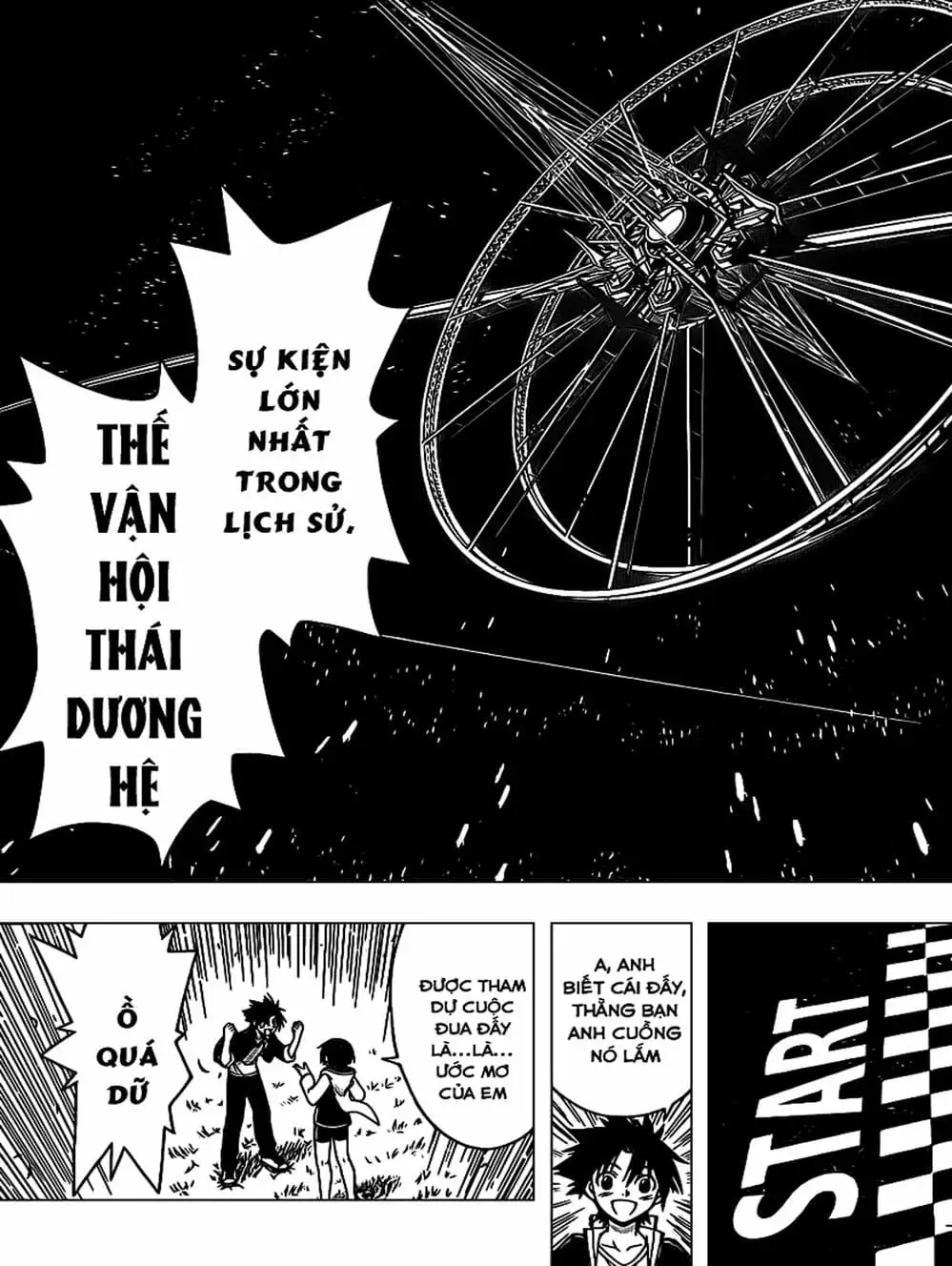Truyện Tranh Lựa Chọn Phân Kỳ - Uq Holder! trang 9