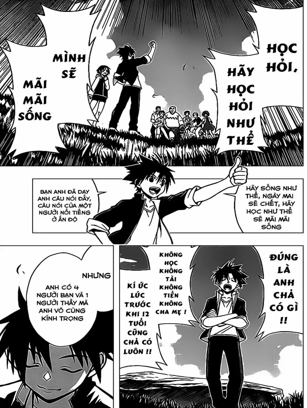 Truyện Tranh Lựa Chọn Phân Kỳ - Uq Holder! trang 9