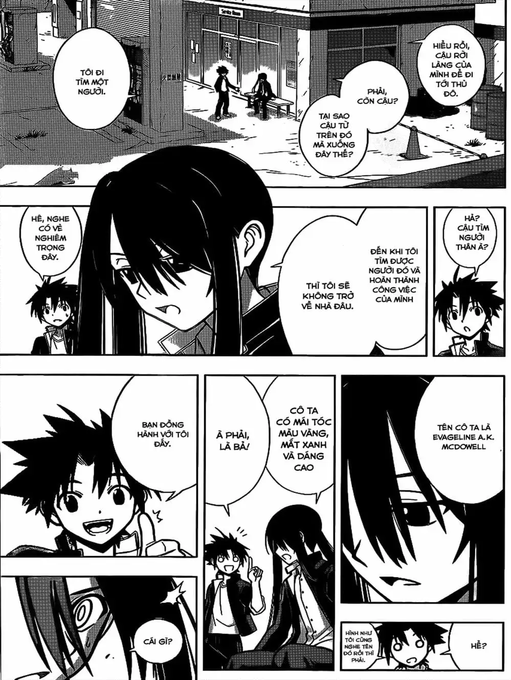 Truyện Tranh Lựa Chọn Phân Kỳ - Uq Holder! trang 9