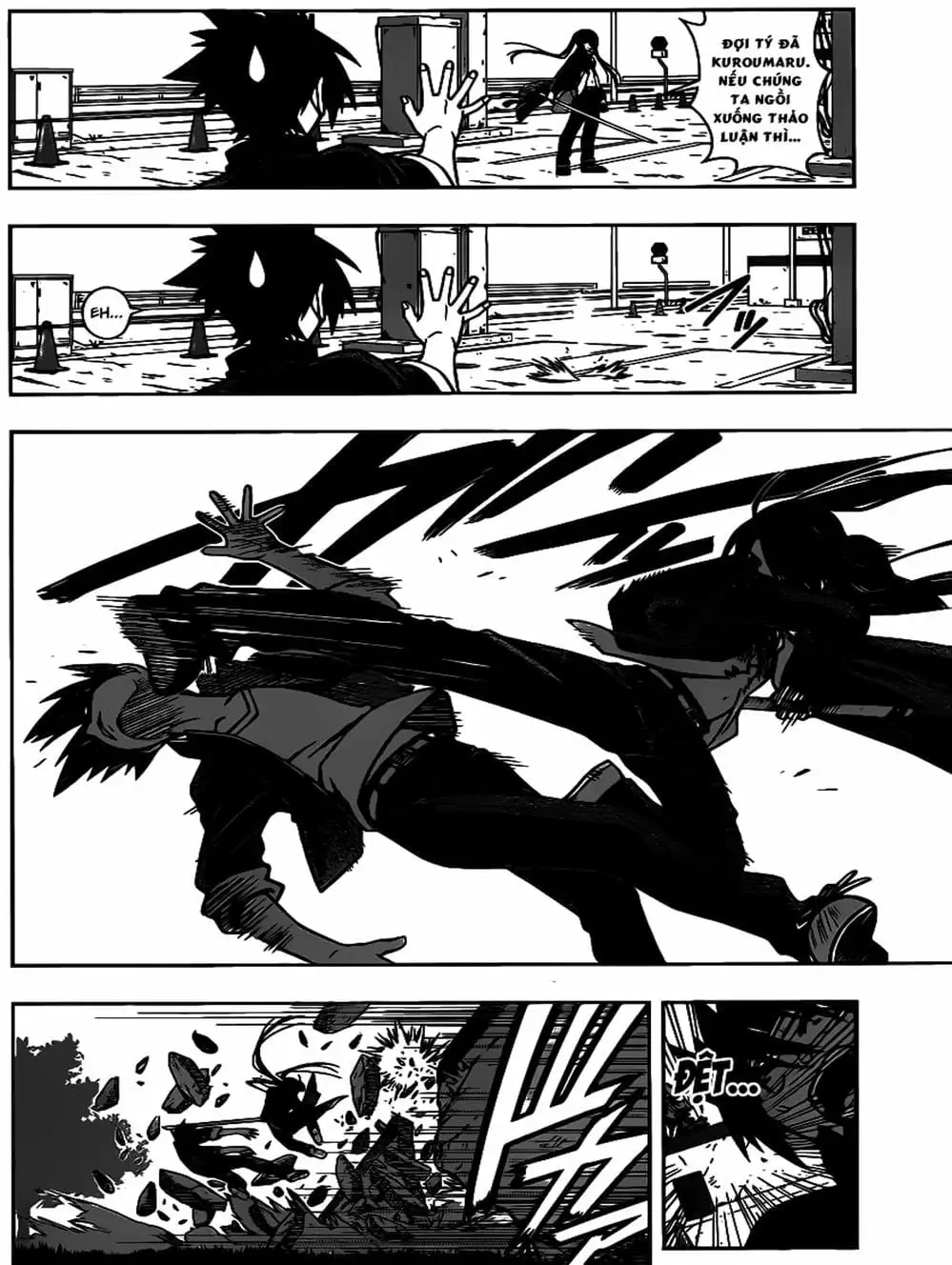 Truyện Tranh Lựa Chọn Phân Kỳ - Uq Holder! trang 9