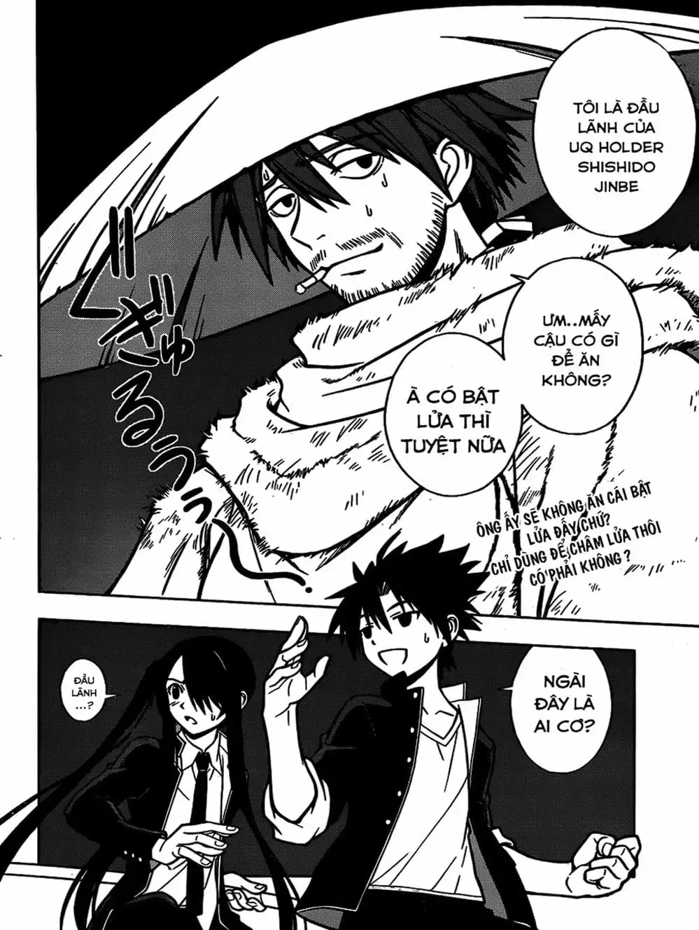 Truyện Tranh Lựa Chọn Phân Kỳ - Uq Holder! trang 9