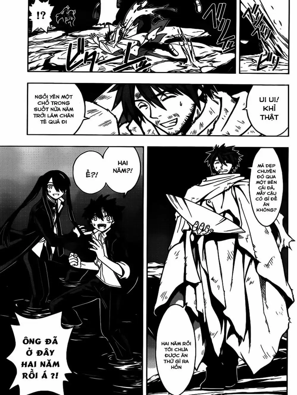 Truyện Tranh Lựa Chọn Phân Kỳ - Uq Holder! trang 9