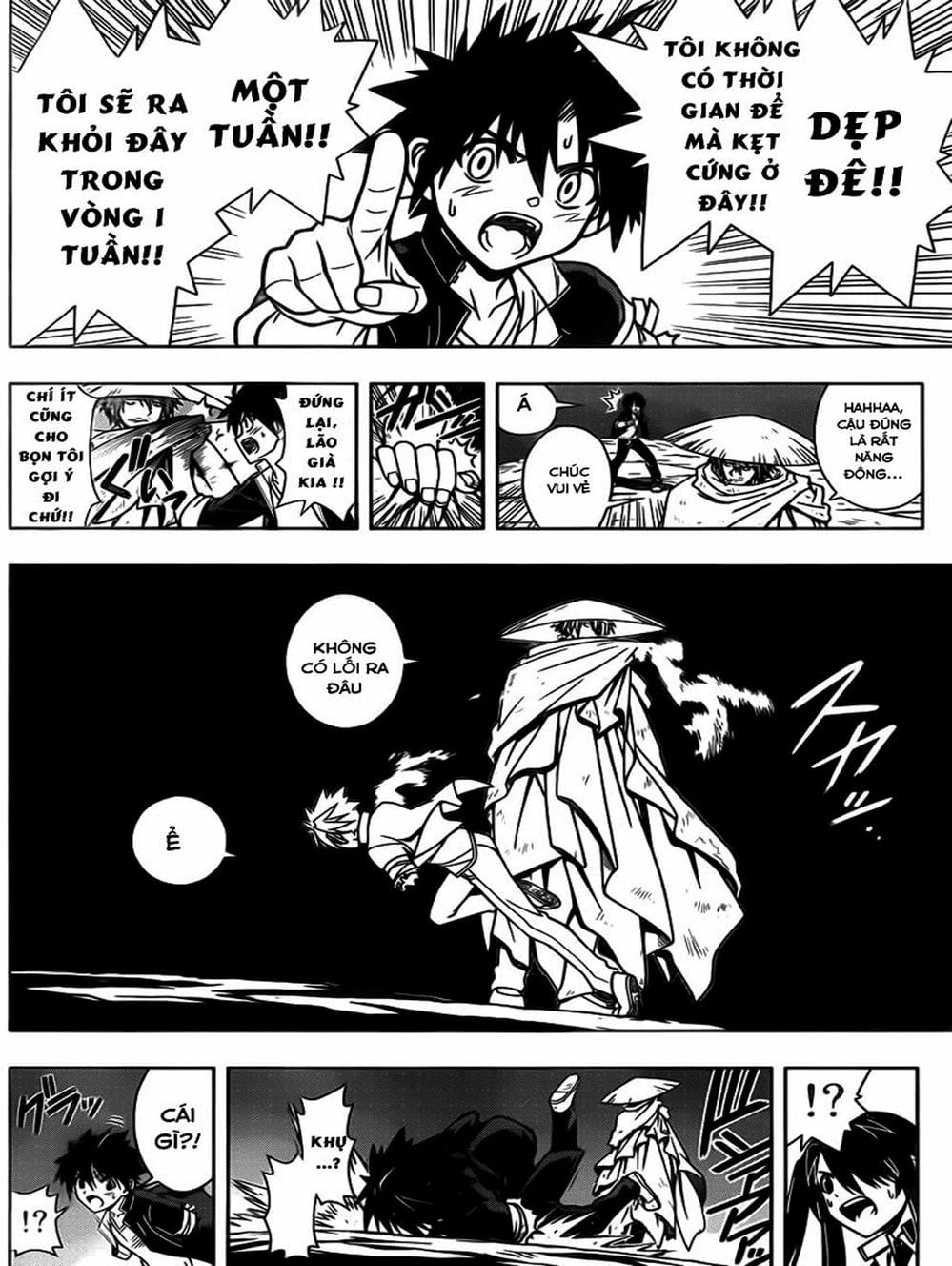 Truyện Tranh Lựa Chọn Phân Kỳ - Uq Holder! trang 9