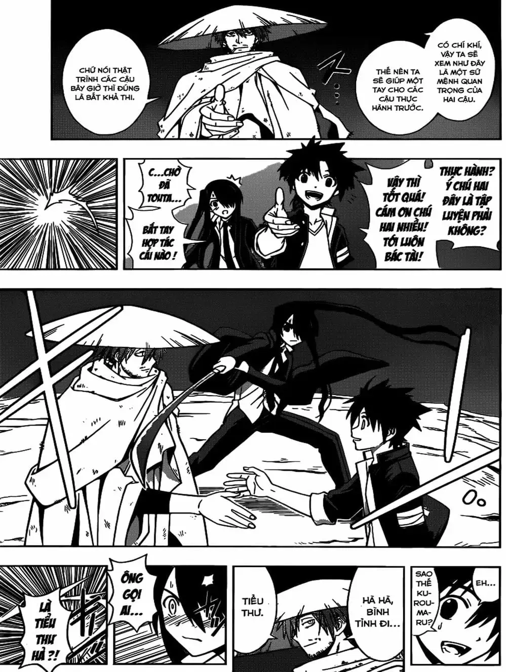 Truyện Tranh Lựa Chọn Phân Kỳ - Uq Holder! trang 9