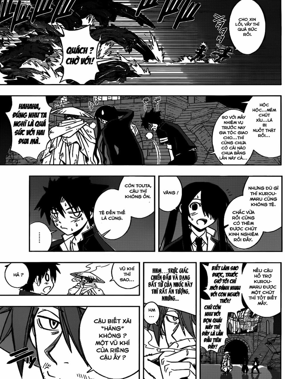 Truyện Tranh Lựa Chọn Phân Kỳ - Uq Holder! trang 9