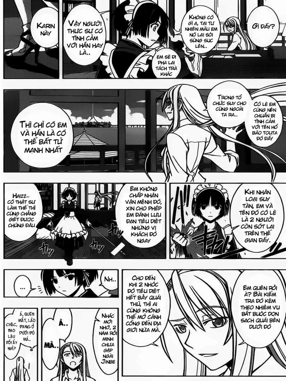 Truyện Tranh Lựa Chọn Phân Kỳ - Uq Holder! trang 9