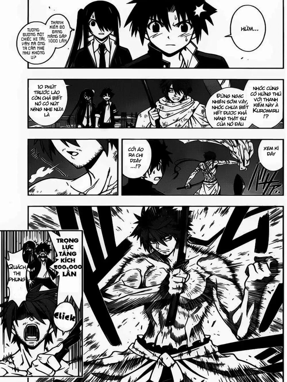 Truyện Tranh Lựa Chọn Phân Kỳ - Uq Holder! trang 9