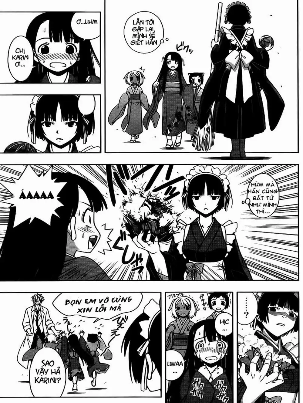 Truyện Tranh Lựa Chọn Phân Kỳ - Uq Holder! trang 9