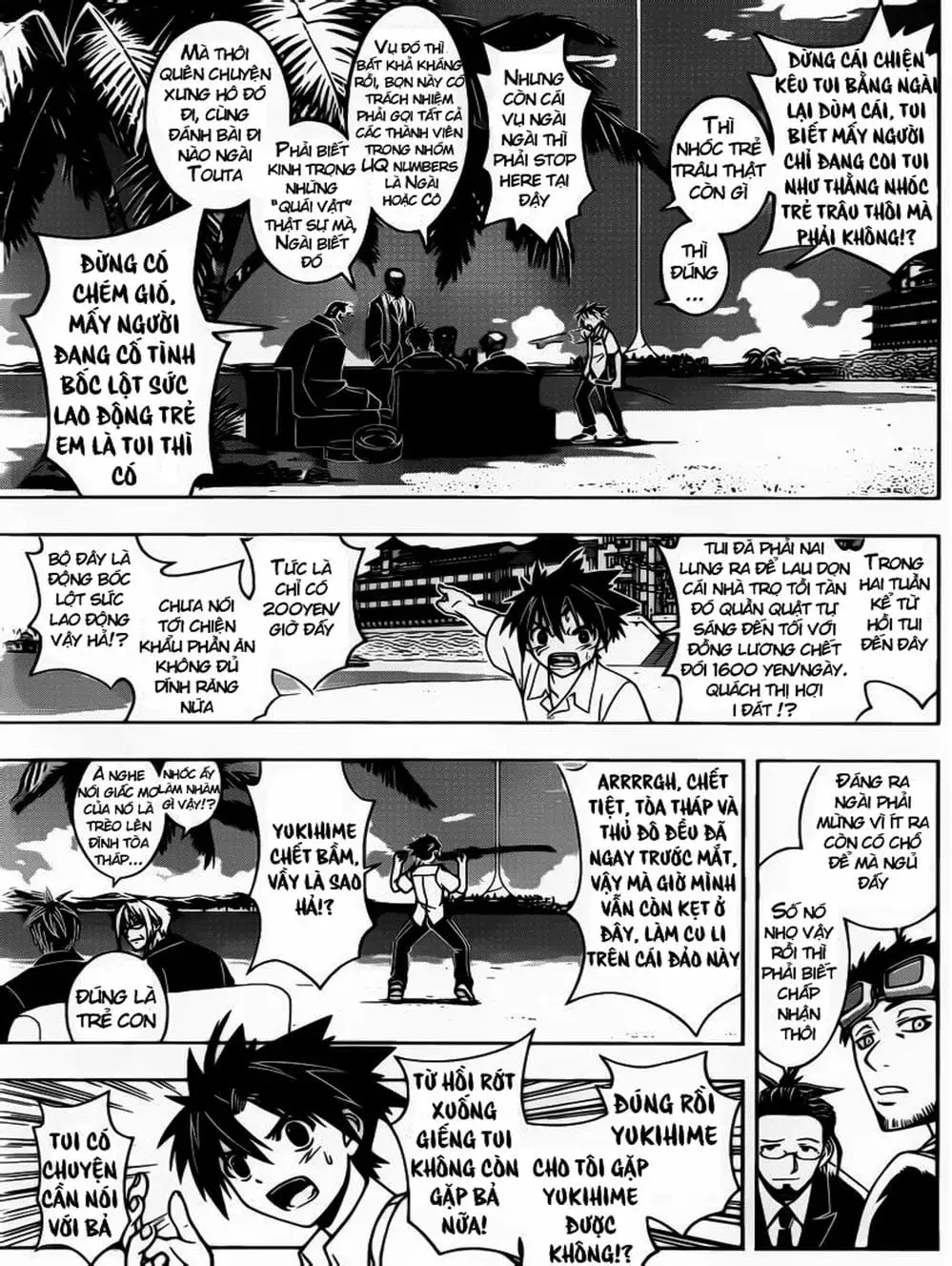 Truyện Tranh Lựa Chọn Phân Kỳ - Uq Holder! trang 9