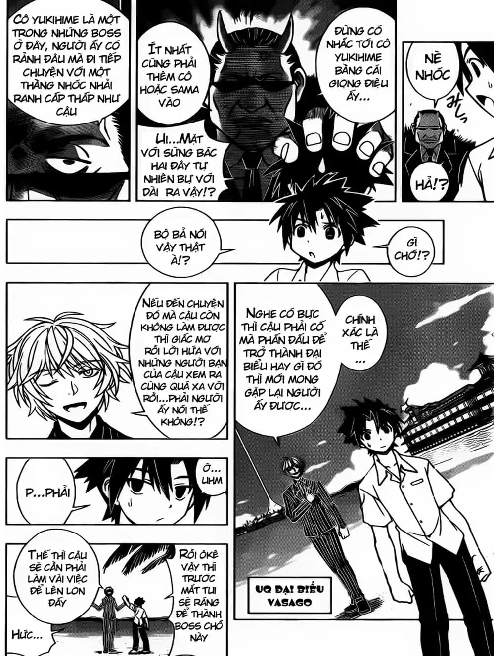 Truyện Tranh Lựa Chọn Phân Kỳ - Uq Holder! trang 9