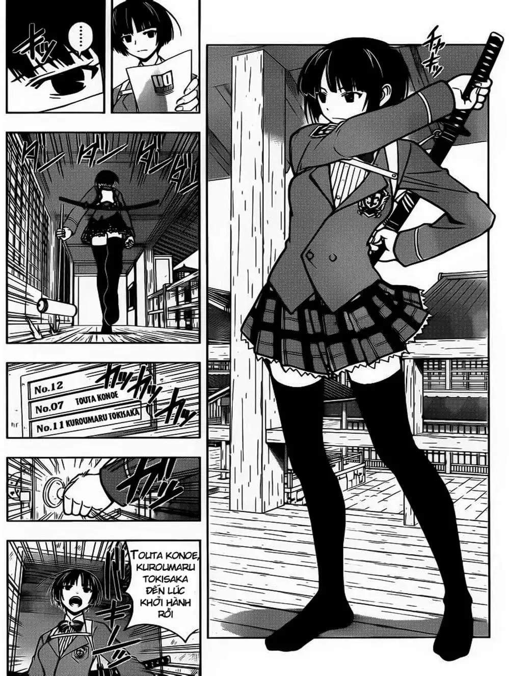 Truyện Tranh Lựa Chọn Phân Kỳ - Uq Holder! trang 9