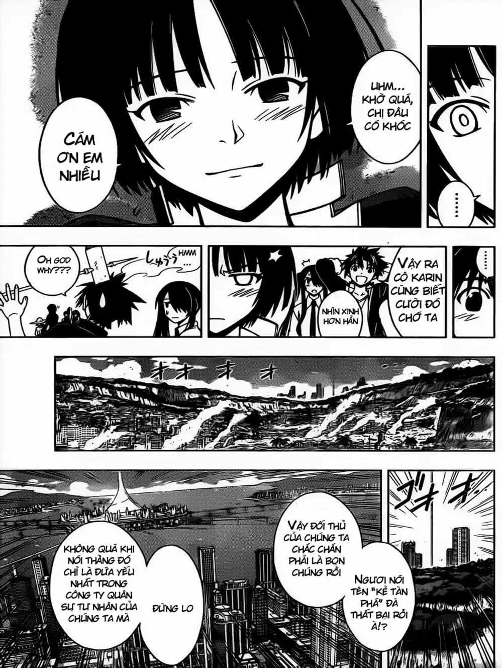 Truyện Tranh Lựa Chọn Phân Kỳ - Uq Holder! trang 9