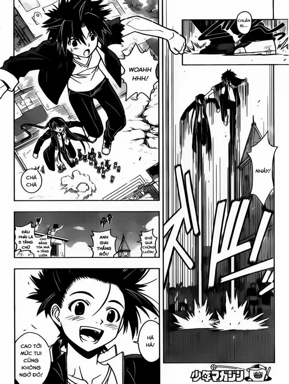 Truyện Tranh Lựa Chọn Phân Kỳ - Uq Holder! trang 9