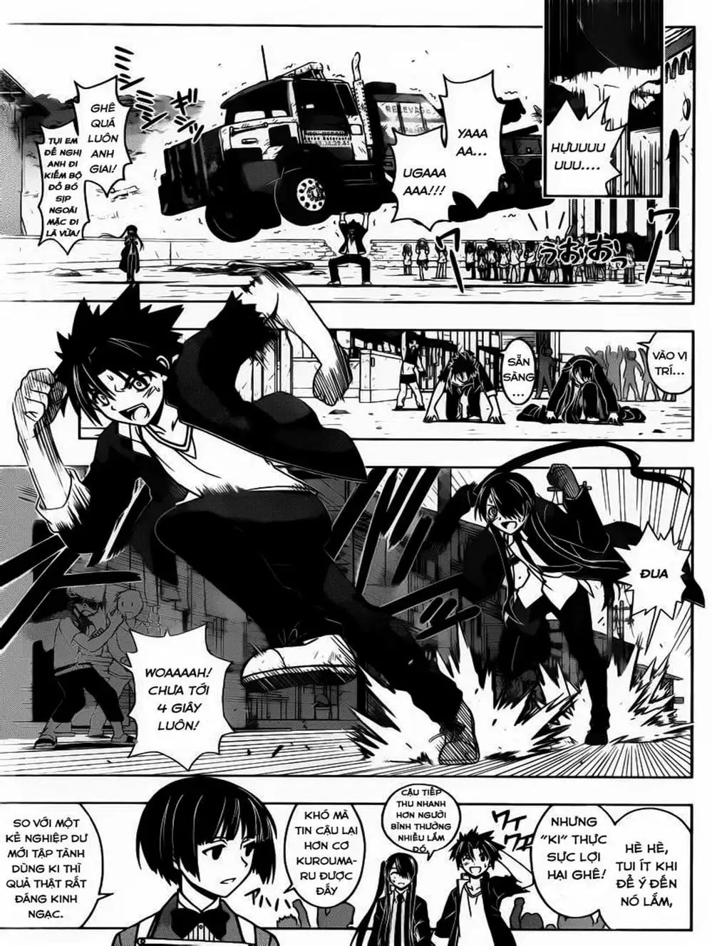 Truyện Tranh Lựa Chọn Phân Kỳ - Uq Holder! trang 9