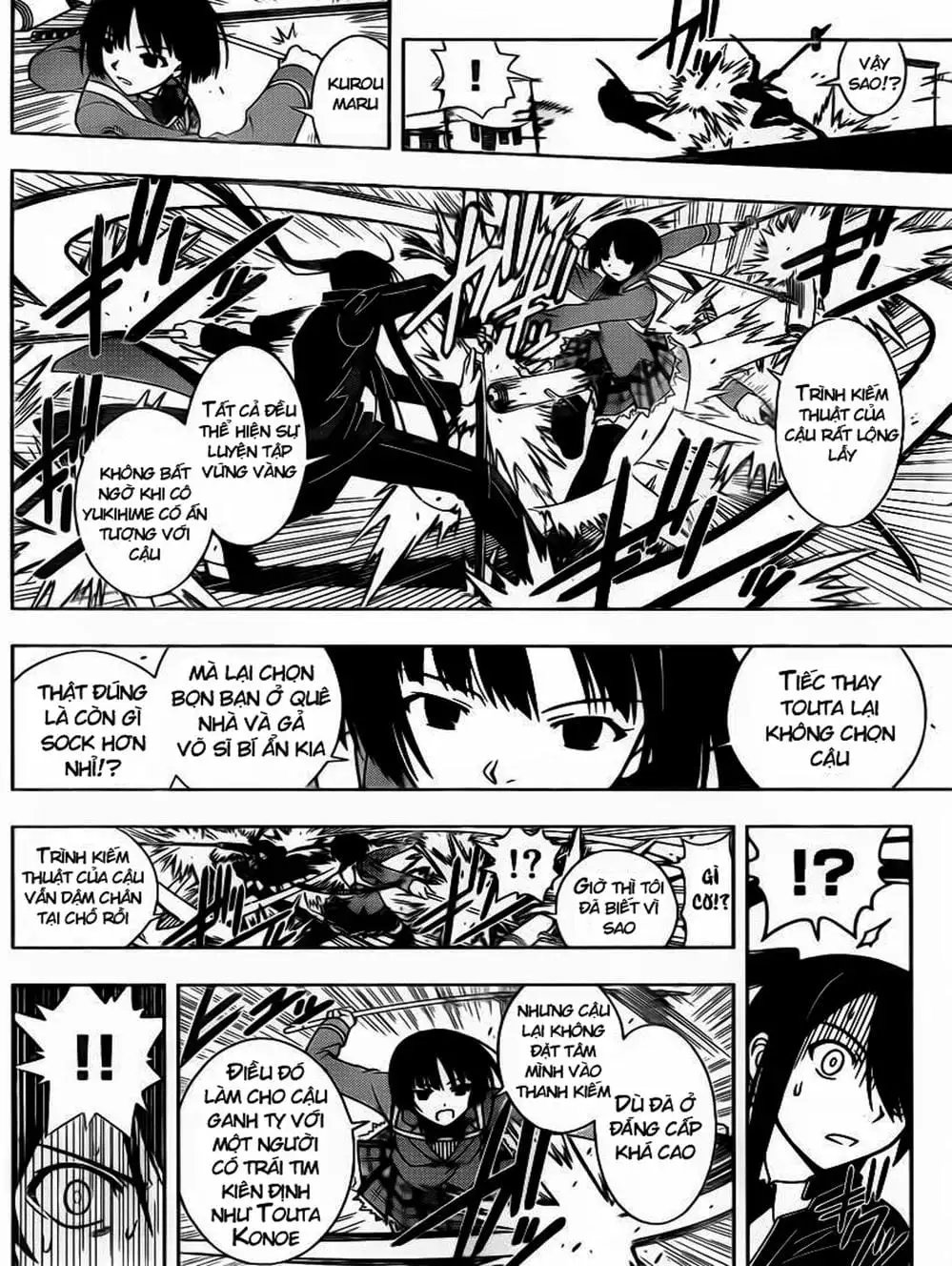 Truyện Tranh Lựa Chọn Phân Kỳ - Uq Holder! trang 9