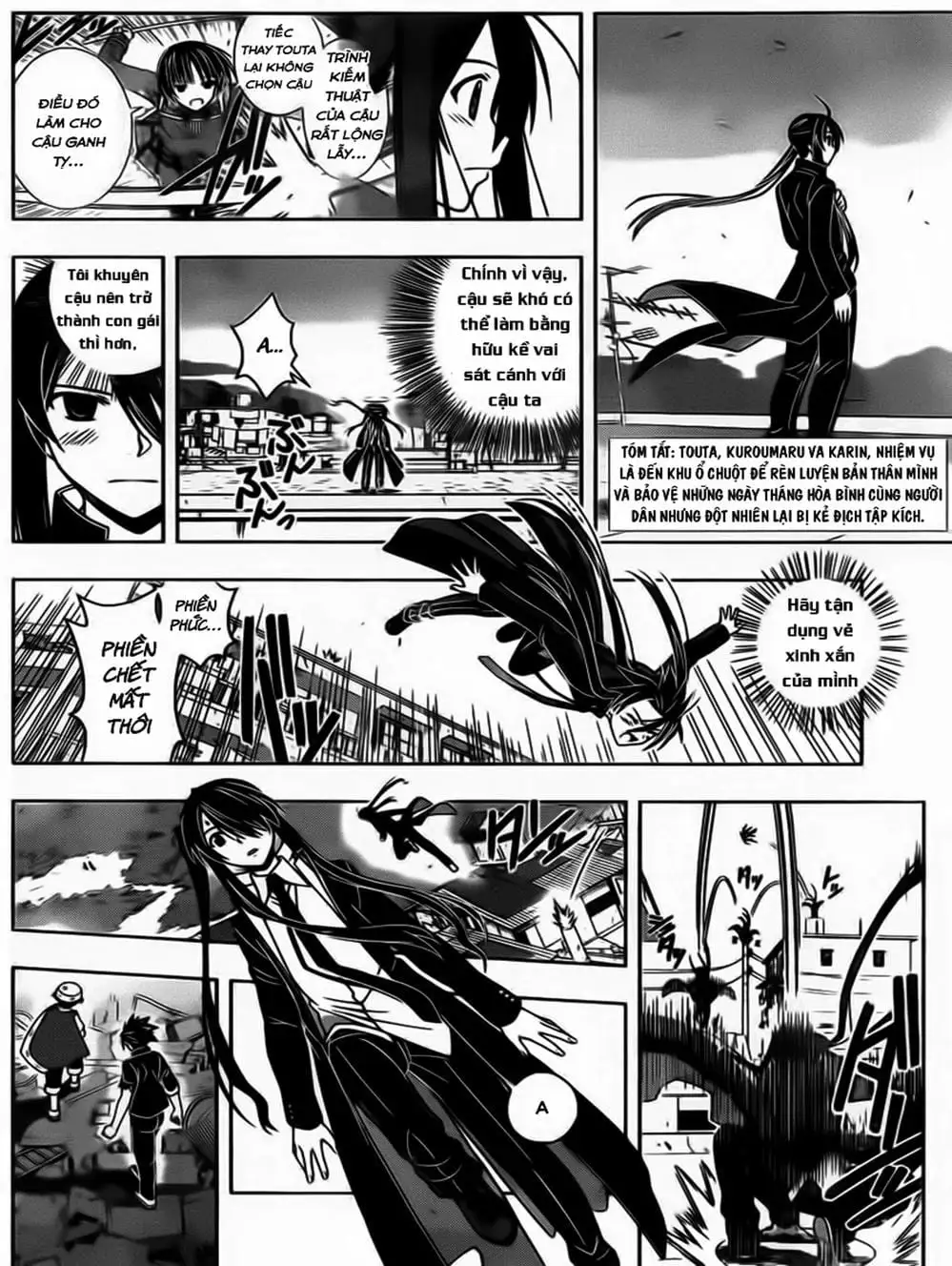 Truyện Tranh Lựa Chọn Phân Kỳ - Uq Holder! trang 9