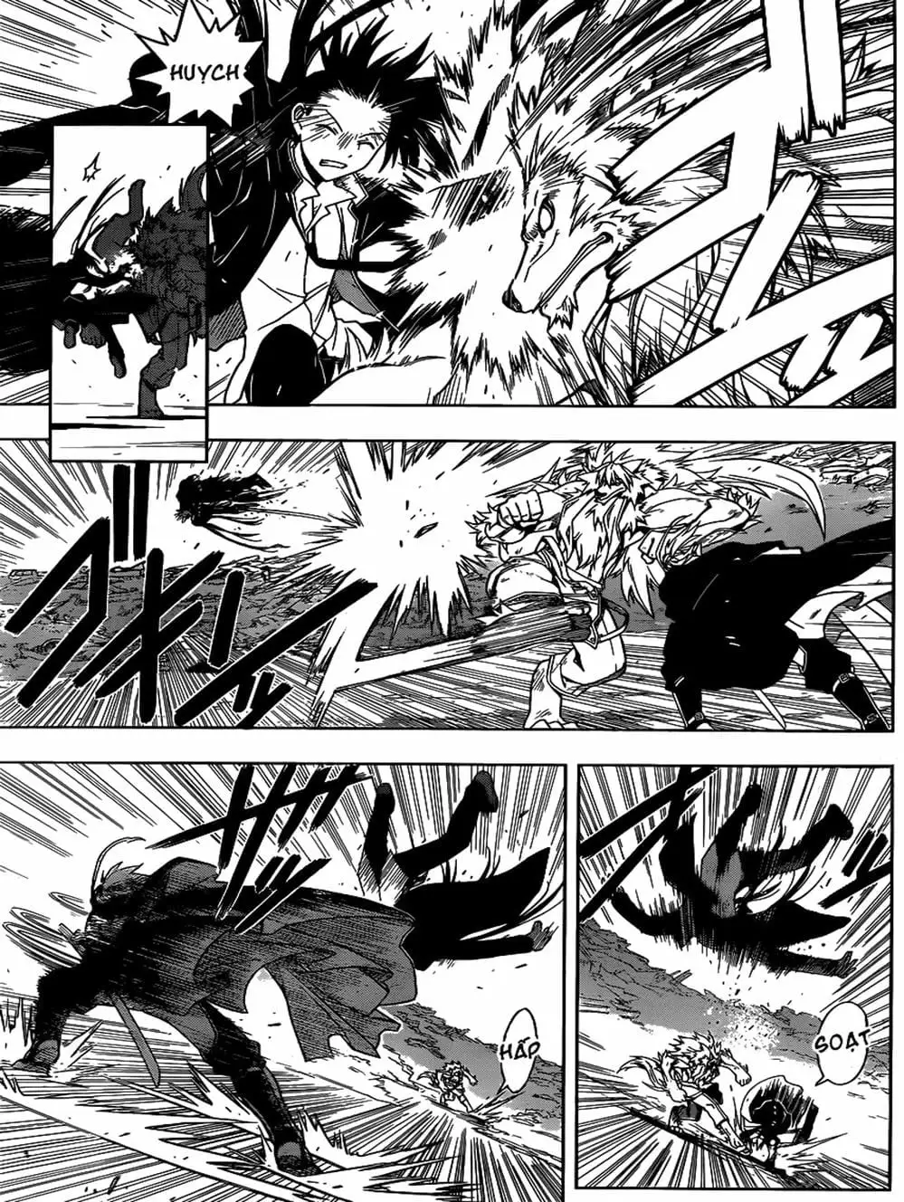 Truyện Tranh Lựa Chọn Phân Kỳ - Uq Holder! trang 9