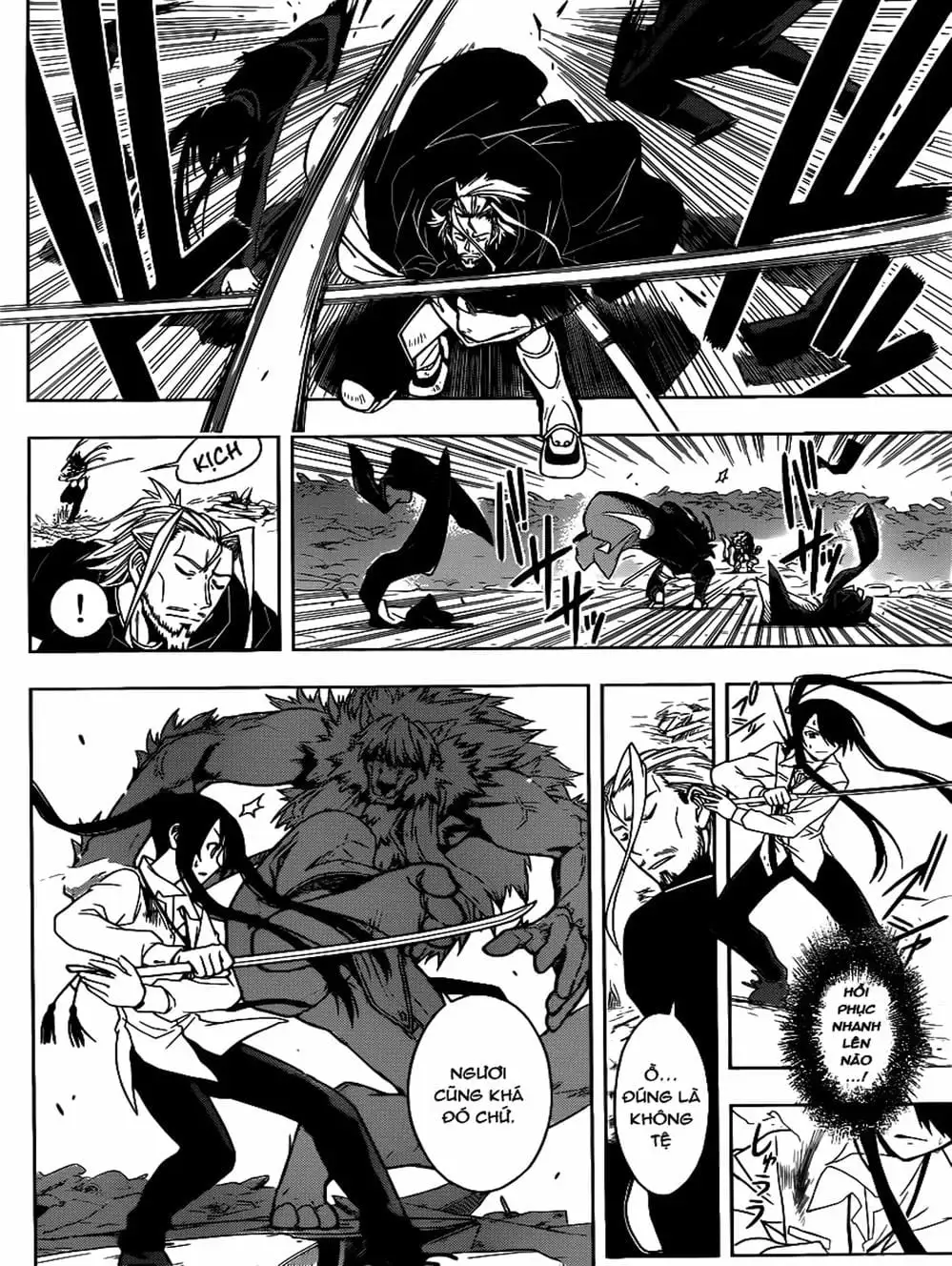 Truyện Tranh Lựa Chọn Phân Kỳ - Uq Holder! trang 9