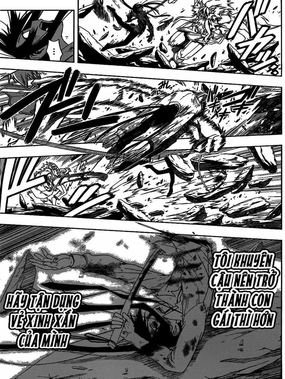 Truyện Tranh Lựa Chọn Phân Kỳ - Uq Holder! trang 9